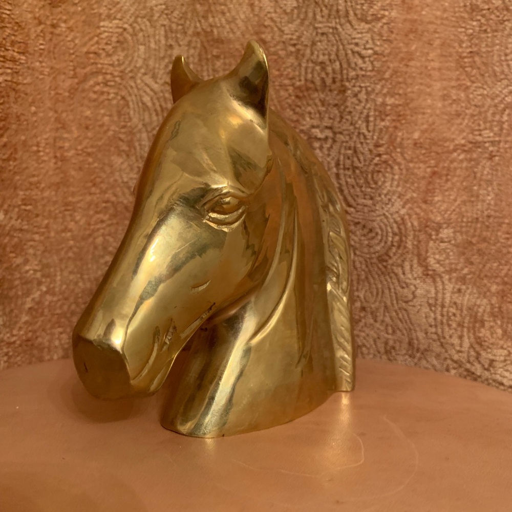 Brass Horse Head